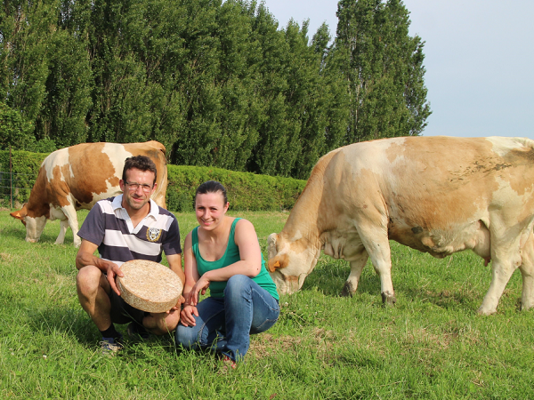 Marie et Loic Brard fromages de vache